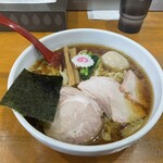 Tora Shokudou - 醤油ワンタン煮卵ラーメン