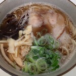 サニー - 料理写真:『マルタイ』長崎あごだし醤油ラーメン：具材は全て別途調達