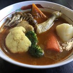 アジャンタインドカリ店 - とりやさい・ご飯大盛り（2,000円+100円）