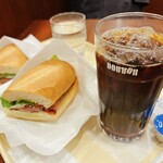 ドトールコーヒーショップ - ドリンク：アイスコーヒー