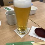 Saishoku An - 生ビールで乾杯なり♪