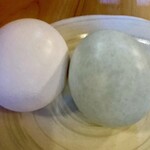 とんかつ一幸 - アロウカナ・ババロアに使われている
      アロウカナの卵♡
      
      ※ とんかつ一幸さんから許可を得て、写真をいただきました…m(_ _)m