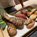 橦木町 しみず - この日の食材