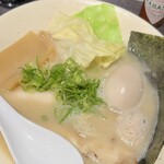 鶏そば かぐら屋 - 「特製濃熟 鶏そば」(1200円)