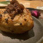 炭と地酒とたしなみワイン Kai本店 醸す - 炊き込み焼きおにぎりで〆た