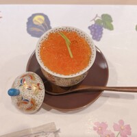 うを徳 - カニとイクラの茶碗蒸し