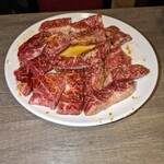 焼肉・光陽 - 厚切りのハラミ