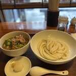 手打ちうどん　 いしづか - 豚のつけ汁小