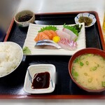 源蔵本店 - 刺身定食 900円