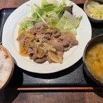 Teishoku Izakaya Kibakubo - 生姜焼き定食