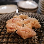 炭火焼肉ホルモンさわいし - ミノ