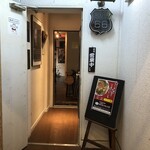 ナベちゃんの 元祖阿久沢焼きそば - ルート66の入口