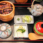 八百徳 本店 - お櫃うなぎ茶漬