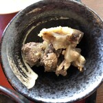 幸来食堂 金龍閣 - 付け合わせ　ごぼうのなんか　日光の手前