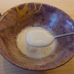 鮨 なんば - 真鱈の白子の摺り流し