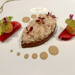 ロオジエ - 北海道産毛ガニ ライム香る蕪のブランマンジェ ソースクルスタッセ