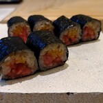 鮨 なんば - 追加 トロタク巻