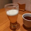 Washoku Sake En - 飲みかけグラスビール