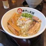 極煮干し本舗 - 淡麗煮干し塩ラーメン＋極太メンマ4本