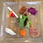 cafe EZE - 前菜盛り合わせ