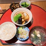 海のぼん - 鰆と豆腐揚げ出し定食