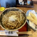 Kochi - なめこおろしと海老の天ぷら