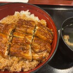 うな茂 - ご飯のボリュームがすごい。