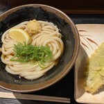 本場さぬきうどん 親父の製麺所 - ぶっかけうどん 大 美〜ナス天