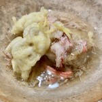 しんのすけ - えび芋とたら白子の蟹あんかけ