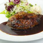 [Standard] Hamburg with demi-glace sauce or Japanese-style sauce