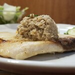 キッチン ブルー グローブ - 茸のデュクセルは山盛りです！？