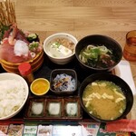 Mekiki No Ginji - 本日の刺身定食。