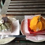 ケーキファクトリー・ホイップ - かぼチーズ&かぼちゃケーキ