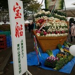 キッチン ブルー グローブ - 皆、この前で自撮り