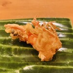 赤吉 - 【写真⑳】熊海老(愛媛県今治市)の頭の揚げ物