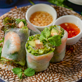 ◆定番だからこそ、素材とバランスにこだわる生春巻き