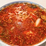 福龍園 - 超級麻辣雲呑麺②