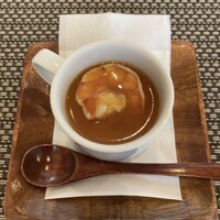 レストラン グリシーヌ・ヌフ - ランチ・海老のフラン