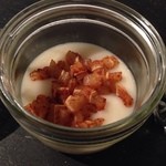 81 - 今金の男爵イモのピューレとミミガーパプリカ風味
                                