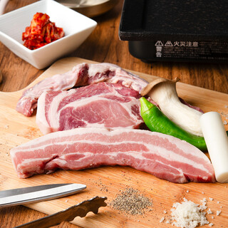 양질의 국산 돼지고기 「즈이랑 보노포크」 사용