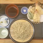 饕餮庵 - えび天セイロ 10割