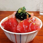 灼味噌らーめん 八堂八 - まぐろ尽くし祭りです