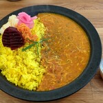 てん珈琲 - ココナッツチキンカレー