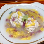 森ふじ - たらきくをとろとろにしたタイの出汁で