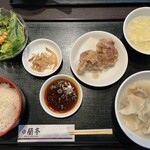 蘭亭 - 水餃子定食