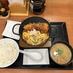 Katsuya - 天津飯チキンカツ定食　