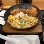 Katsuya - 天津飯チキンカツ定食　