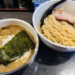 Tsukemen You - 濃厚つけ麺（中）・味玉・くずし豚（1,170円）