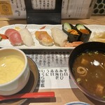 Furari Zushi - 茶碗蒸し＆味噌汁
