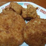 肉と惣菜の堀田 - 唐揚げ、ハムカツ、ポテトコロッケ